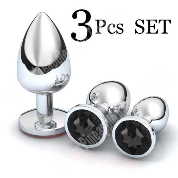 Stainless Steel Butt Plug Sex Toys For Couples Adult Game