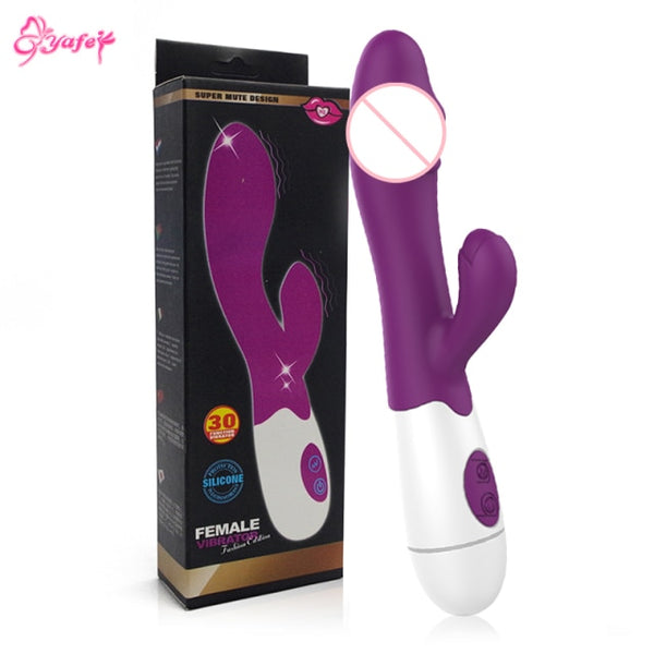 30 Speed G Spot Vibrator for women Dildo Sex toy Rabbit Vibrator