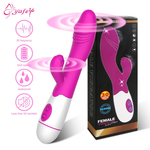 30 Speed G Spot Vibrator for women Dildo Sex toy Rabbit Vibrator