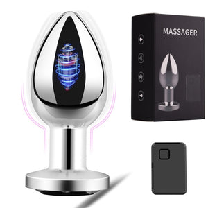 Metal 10 Frequency Vibrating male Prostate Massager