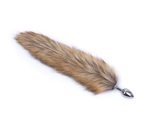 Fox Tail Anal Plug Butt Plug Metal Adult Products