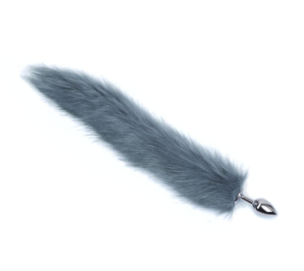 Fox Tail Anal Plug Butt Plug Metal Adult Products