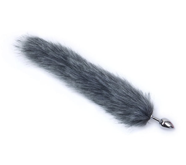 Fox Tail Anal Plug Butt Plug Metal Adult Products