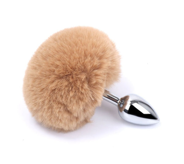 Fox Tail Anal Plug Butt Plug Metal Adult Products