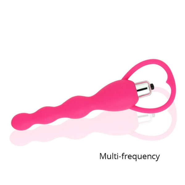 Silicone Anal Beads Sex Toys Vibrator For Men Women