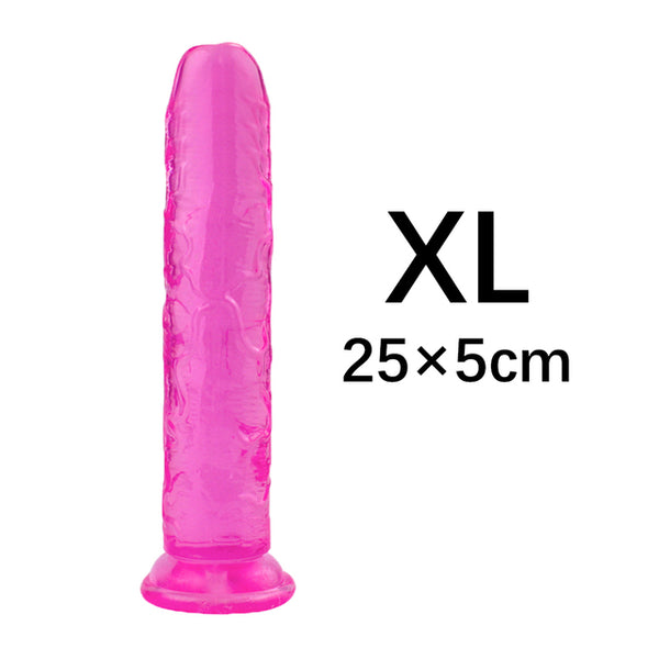 Strong Suction Cup Jelly Big Realistic Dildo