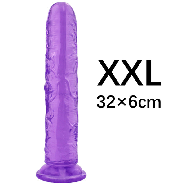 Strong Suction Cup Jelly Big Realistic Dildo