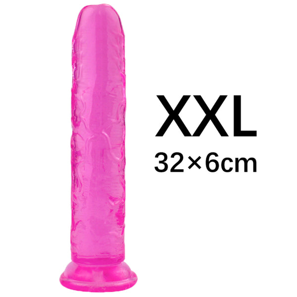 Strong Suction Cup Jelly Big Realistic Dildo