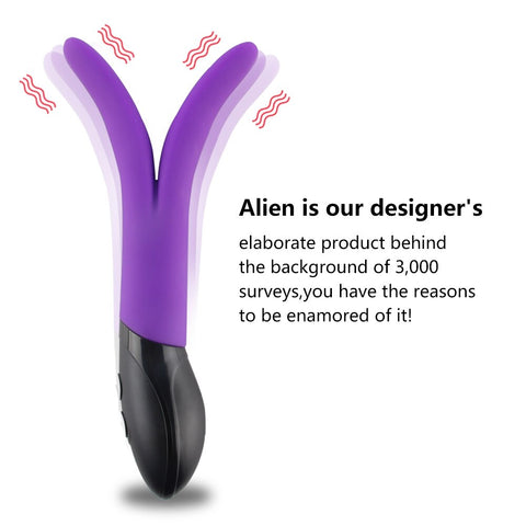 Waterproof Rabbit Vibrator, Rechargeable G spot Massager